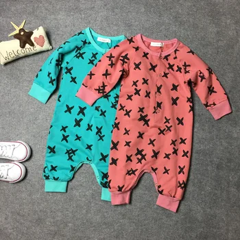 

Autumn New Baby Clothes Unisex Baby Boys&Girls Long-sleeve Clothing Kids Harem Rompers