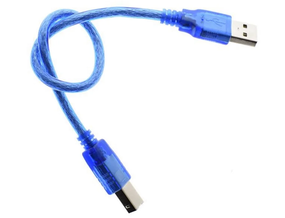 USB кабель 30 см/провод/леска UNO R3 Mega 2560 R3/ ADK A для Arduino Тестовый Кабель загрузки