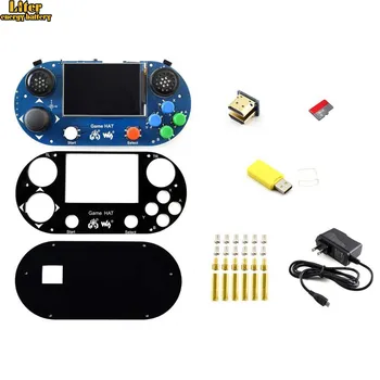 

Accessories Pack (type G) for Raspberry Pi, including Game HAT, Micro SD Card, Power Adapter, etc.