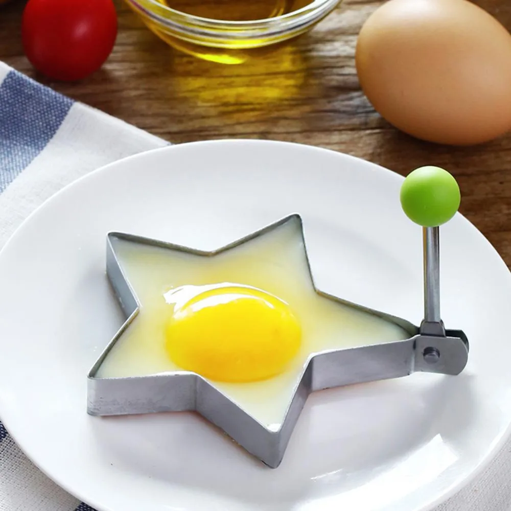 1PC Stainless Steel Egg Shaper Fried Egg Mold Cooking Tools Pancake