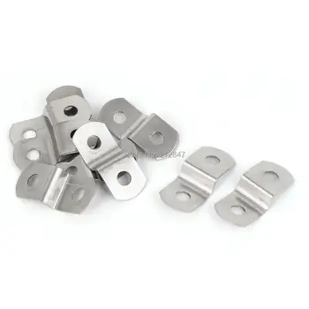 

30mm x 13mm x 7mm Metal Z Shape Photo Picture Frame Braces Brackets 40PCS