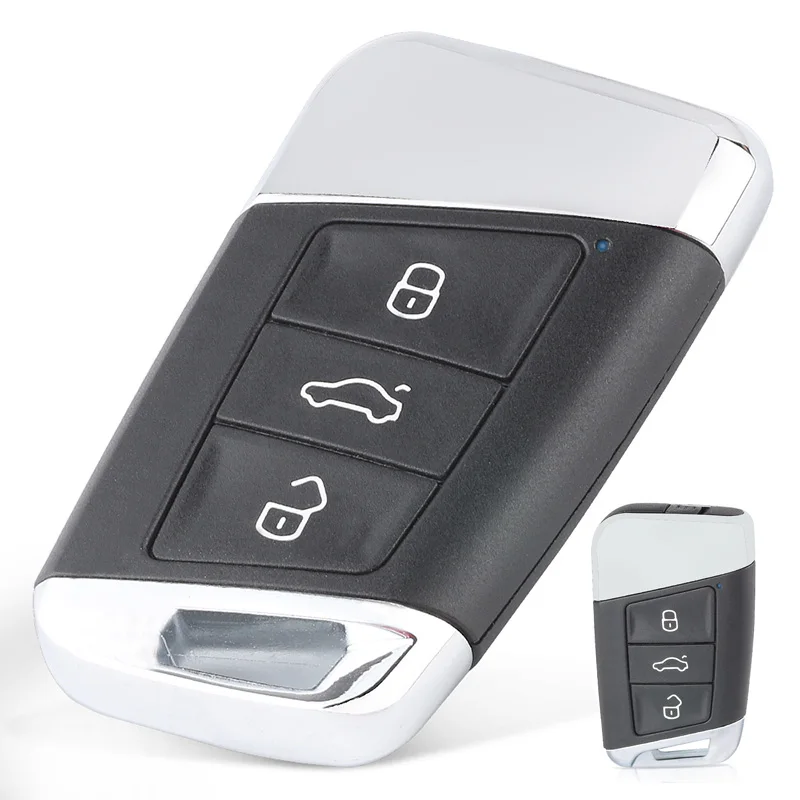 KEYECU 315/434MHz 3 Button Remote Key Fob for V*W for Volkswagen Passat B8 2015-18 Magotan 2017-18 Superb A7 2016-18 3G0 959 752