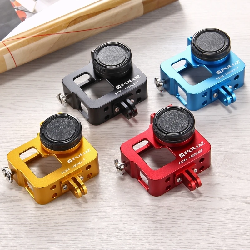 Для GoPro HERO3 + 3 металлический защитный чехол с ЧПУ 37 мм УФ фильтр для объектива