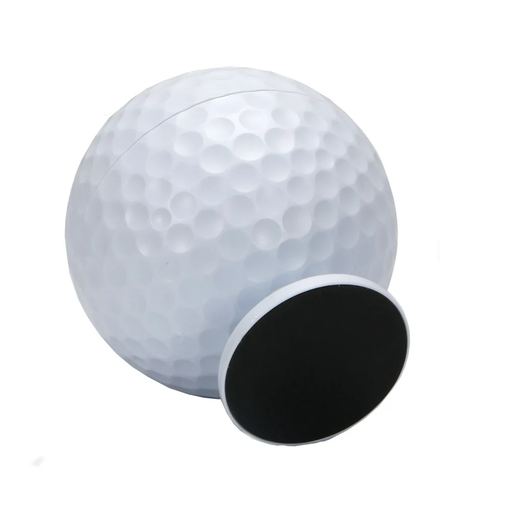 Golf Ball Shaped Automatic Toothpick Holder Pop-up Novelty Gift Indoor& Cars Golf Decoration