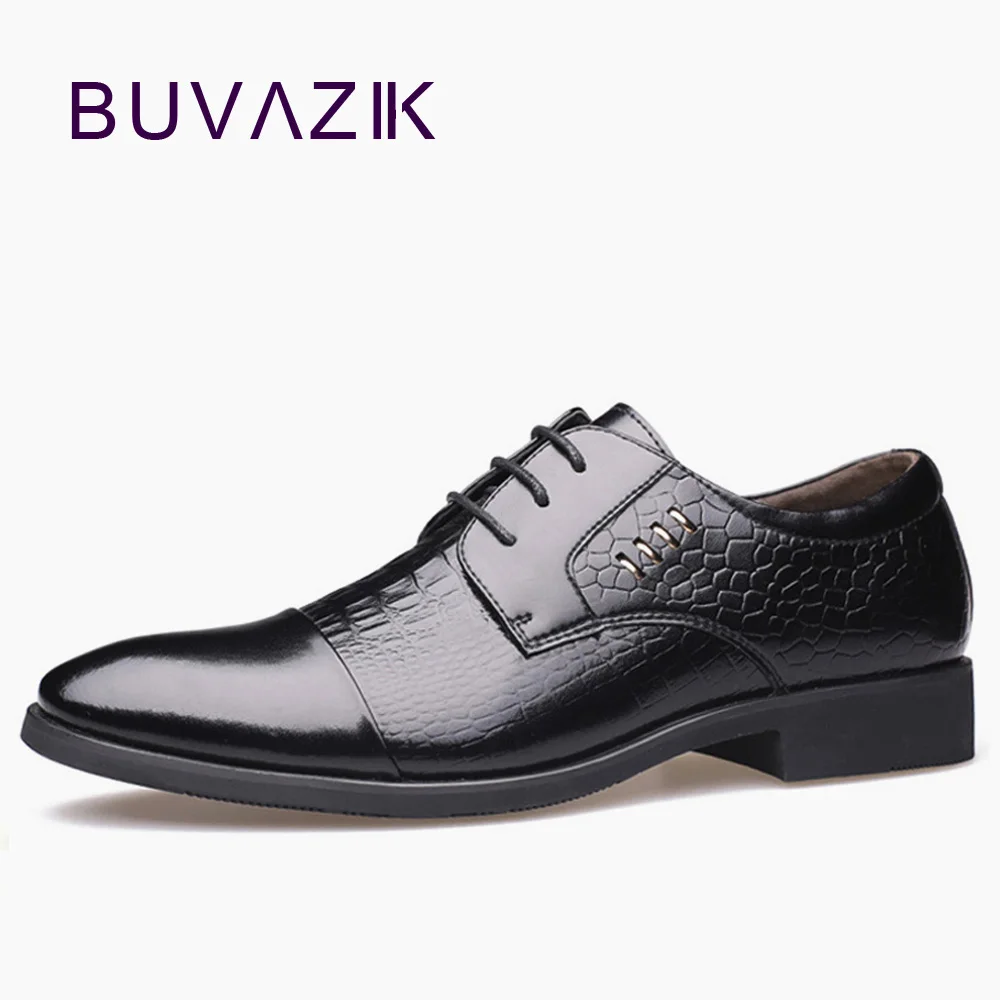 BUVAZIK oxfords formal shoes mens leather wedding shoes heren schoenen ...
