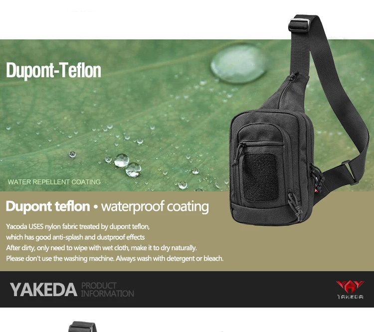 YAKEDA нейлоновая тактическая сумка-слинг, сумка через плечо для пистолета, дизайн рюкзака для пистолета, quickly-KF-083