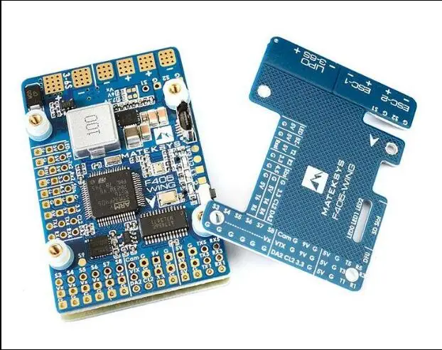 Новое поступление система управления полетом Matek F405 WIng F4 с поддержкой OSD GPS и F411