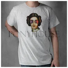Princess Leia Star Wars t shirt Top Lycra Cotton Men T Shirt
