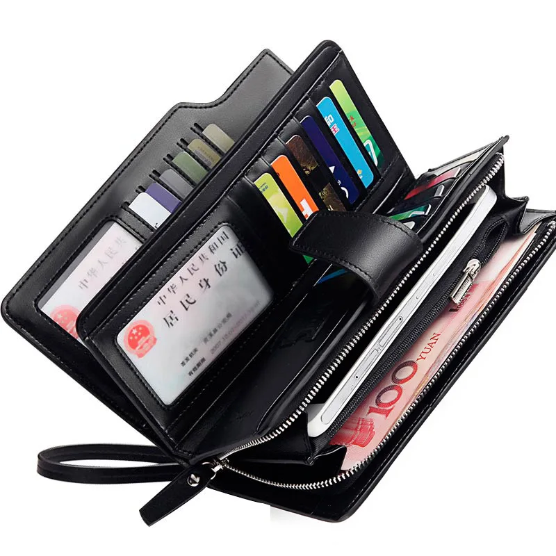 Wallets Men's Leather Luxury Brands Men's Walle ts Business Brands