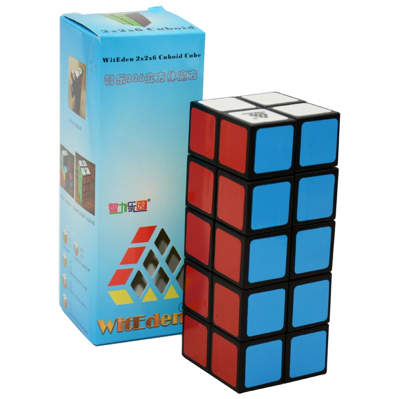 

Newest WitEden 2x2x5 Cuboid Professional Magic Cube Competition Speed Puzzle Cubes Toys For Children Kids Stickers