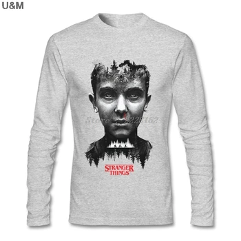 

Vintage Style Funny Hipster T Shirt Man Natural Tee Making Stranger Things t-shirt For Boyfriends Tops