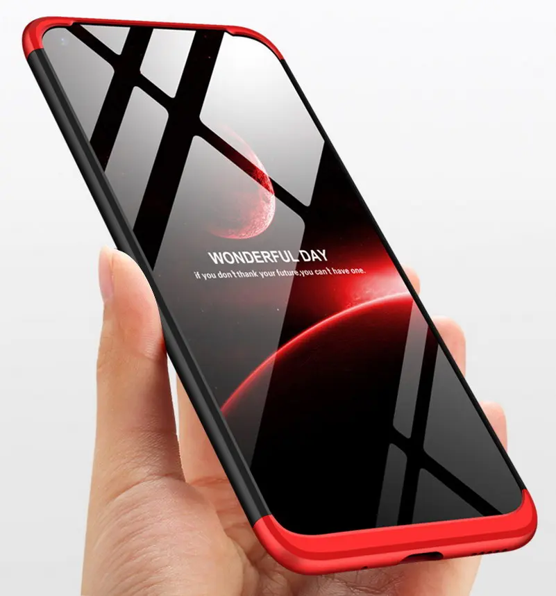 

3-in-1 full Protective Case For Huawei Honor view 20 Case Full Body case Back Cover For Huawei Honor v20 view20 Hard Phone Case