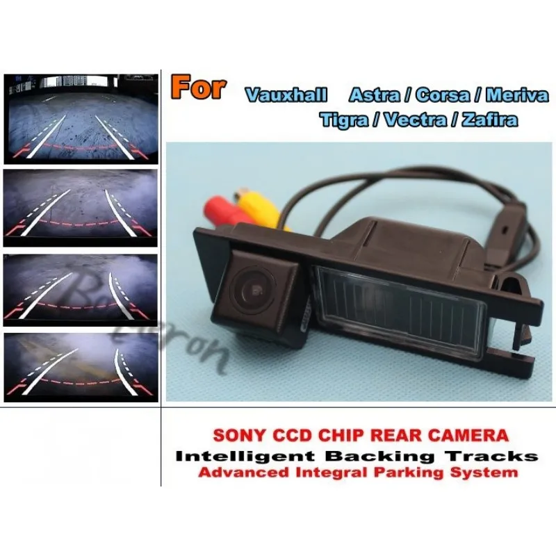 

For Vauxhall Astra / Corsa / Meriva / Tigra / Vectra / Zafira Tracks Camera HD CCD Intelligent Dynamic Rear View Camera