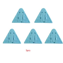 Высокое качество, 5 шт./компл., защитные замки, безопасность детей малышей, защита для раздвижных дверей и окон, ограничитель с защелкой
