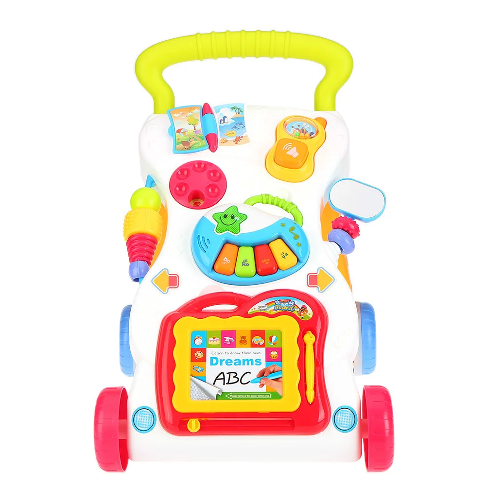 

High quality baby walker multi-function children's toy sitting position - Support Abs music walker and child adjustment bolt