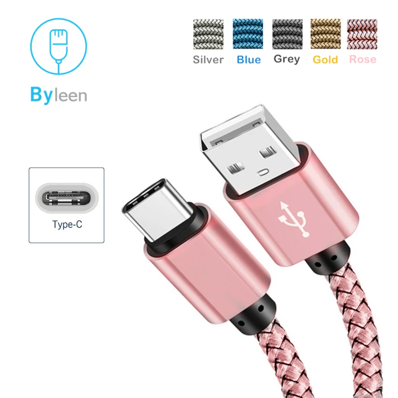 

2m long USB Type C Cable For Samsung S9 S10 A80 A70 2019 Google Pixel 3a XL 20cm Short Fast Charging Data Cable For LG V40 V30