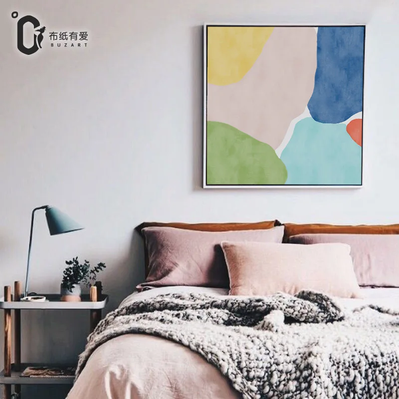 

Everything is colorful but your heart is golden canvas printing wall poster frames modular print picture NO Frame