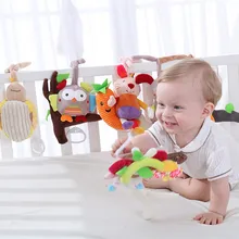 Детская кровать висячая мультфильм Колокольчик для животных тянет подвеска плюшевая кукла музыка восьмицветная коробка милый висячая кровать детские постельные принадлежности наборы унисекс