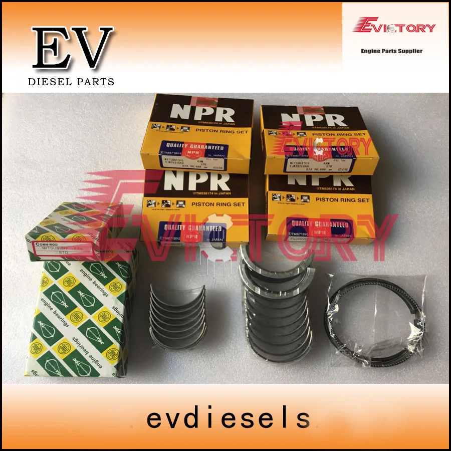 k4n PISTON RING AND BEARING