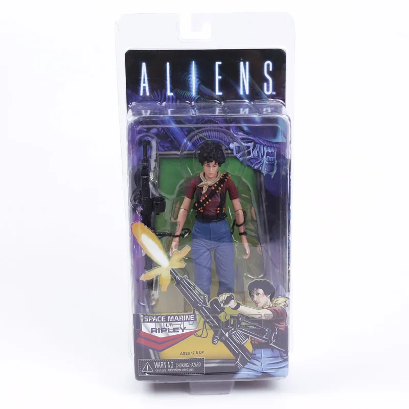 Инопланетянин NECA LT. Ripley ПВХ фигурка Коллекционная модель игрушки