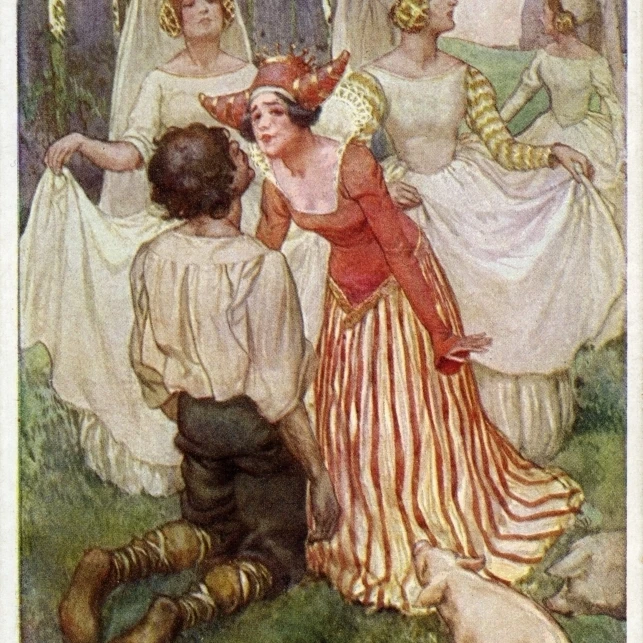 The Princess & The Swineherd Poster Print By Mary Evans Picture Librarypeter & Dawn Cope Collection (18 X 24)