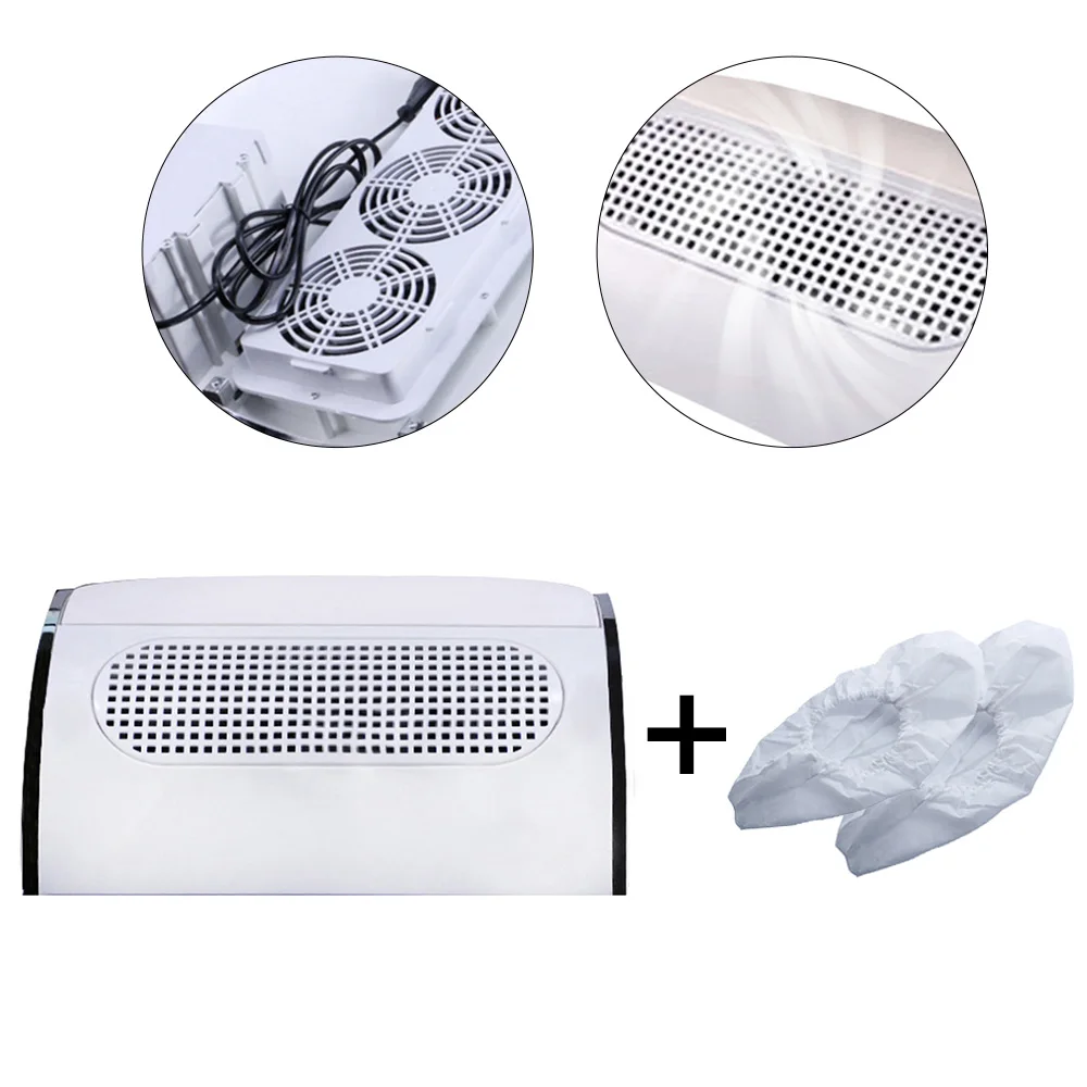 

Electric Nail Dust Collector Suction Nail Dust Bag 3 Fans Gel Varnish Tools Salon Nail Polish Vacuum Cleaner Replacement Bag Set