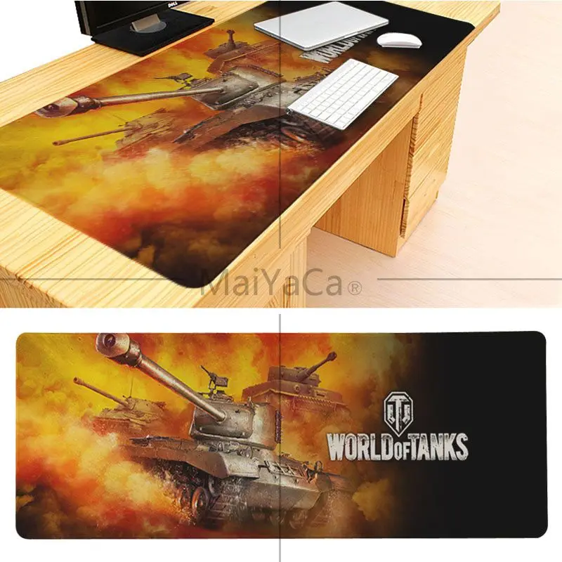 MaiYaCa World of Tanks коврик для мыши Коврик для мыши Notbook компьютерный коврик для мыши оверлок край большой игровой коврик оверлок край коврик для мыши