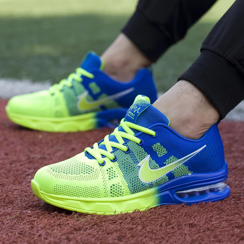 

Hot Brand Men's Running Shoes Music Rhythm Men's Breathable Mesh Outdoor Walking Shoes Light Male Shoe Sneakers Zapatos Hombres