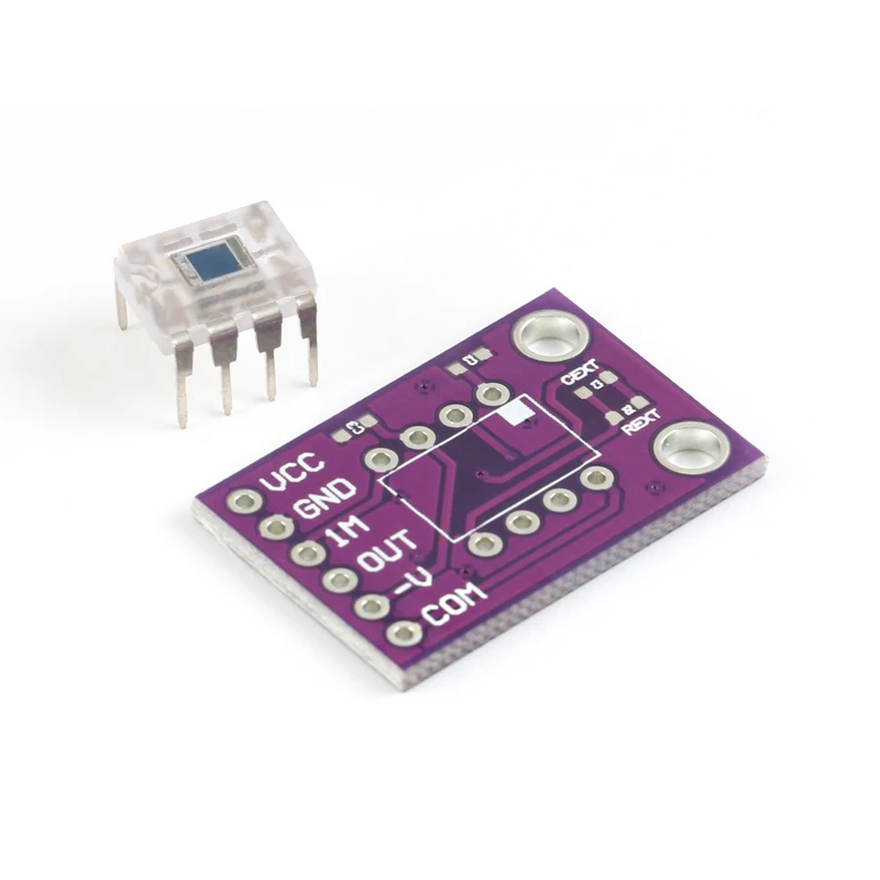 OPT101 Light Analog Light Intensity Sensor Module Single Chip Photoelectric Diode 14KHz CJMCU-101 (6)