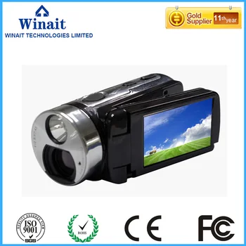 

Winait 2017 popular HDV-T99 digital video camera with Built in Dual Lithium Battery Strong Torch Light Function