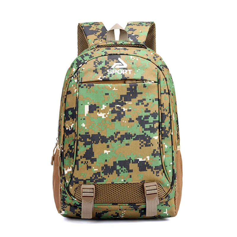

Casual Nylon Backpack Fashion Large Capacity Backpack Men Computer Bag Outdoor Travel Camouflage Bag Backpacks For Teenager