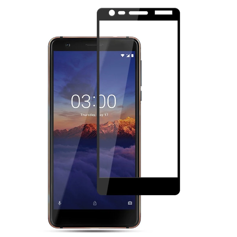 

3D Tempered Glass For Nokia 3.1 Full Cover 9H Protective film Screen Protector For TA-1049 TA-1057 TA-1063 TA-1070 TA-1074 2018