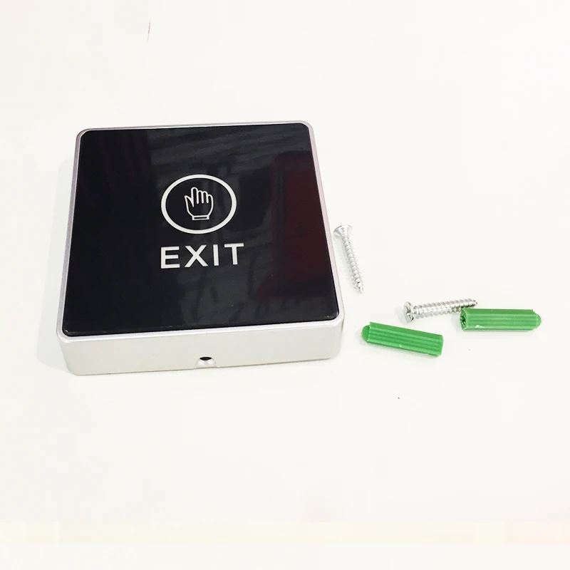 CMBetter Infrared Switch Contactless Bule Backlight Touch Exit Button Door Touch Release Switch for Access Control  (8)