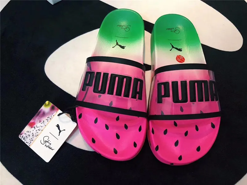 2018 НОВЫЙ Puma x Sophia Webster тапочки Для женщин горка классика Водонепроницаемый