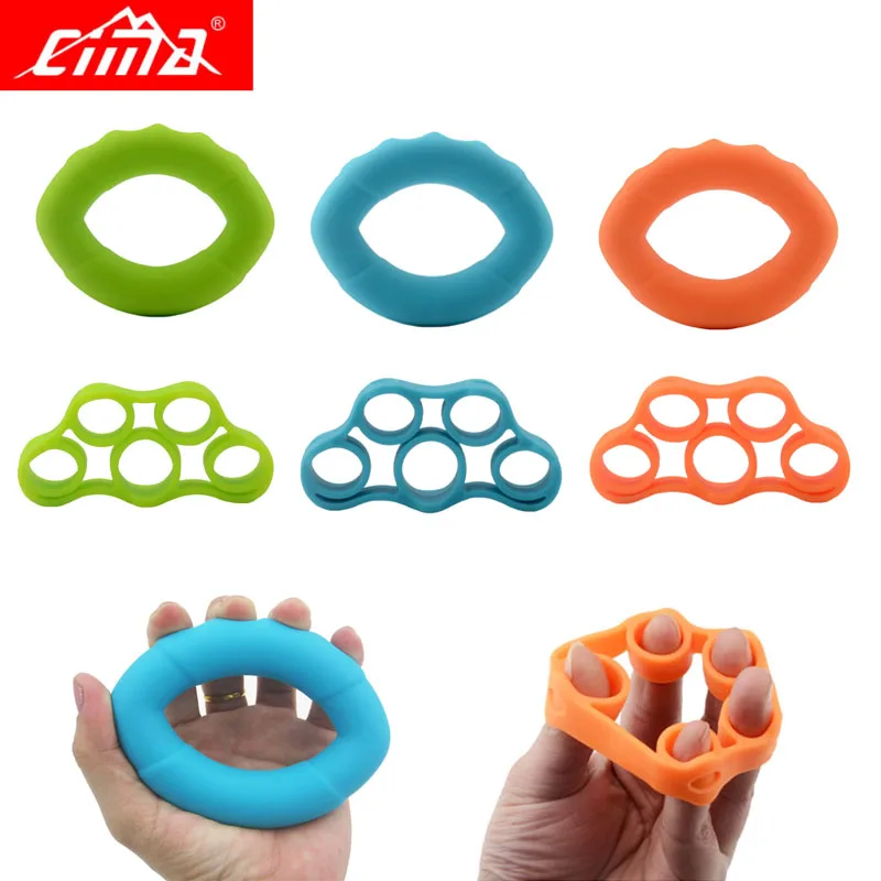 CIMA New Hand Grips Silicone Finger Gripper Set carry bag Muscle