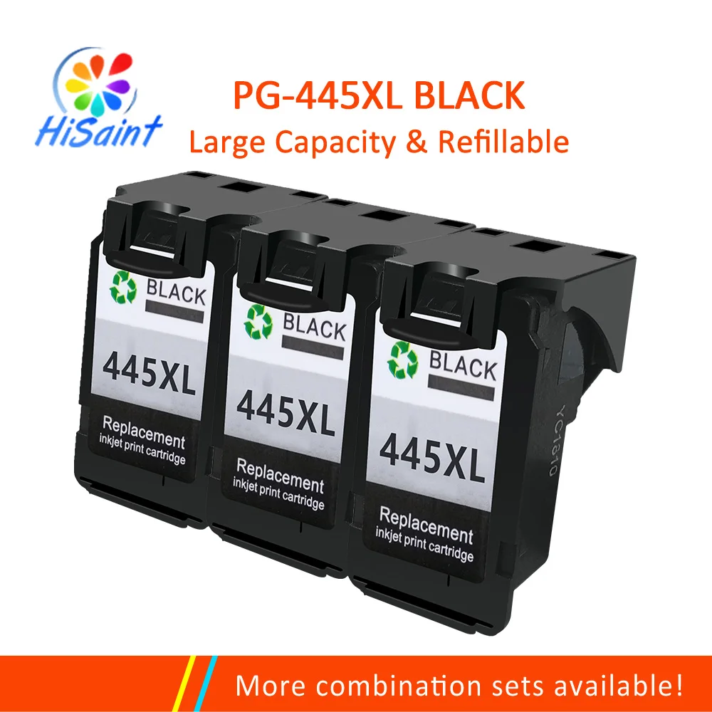 Hisaint For Canon PG-445 CL-446 PG 445 CL 446 Ink Cartridges for PIXMA ip2810 mg2410 mg2510 Jet Printer factory outlets | Компьютеры и