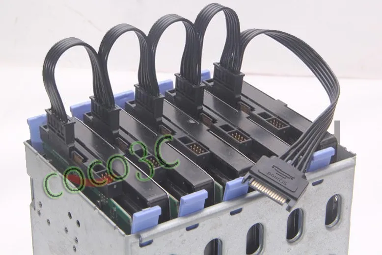 15pin sata 1 to 5 power supply cable