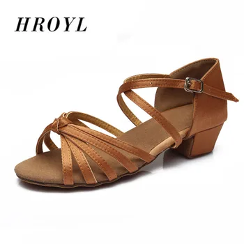 

Hot New Products Wholesale Dance Shoes EU24-41 Ballroom Girls Child/kids Ballroom Tango Salsa Latin Dance Shoes Low Heel Shoes