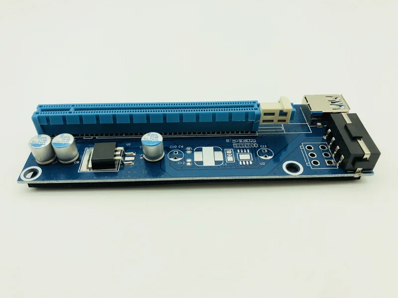 10 шт. USB 3 0 PCI E Riser Express 1X 4x 8x 16x расширитель переходника адаптер конвертер карта SATA