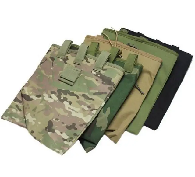 

Outdoor Hunting Tactical Gear Dump Bag Airsoft Paintball Magazine Pouch Waist Vest Bag Black/Green/Tan/ACU/CP
