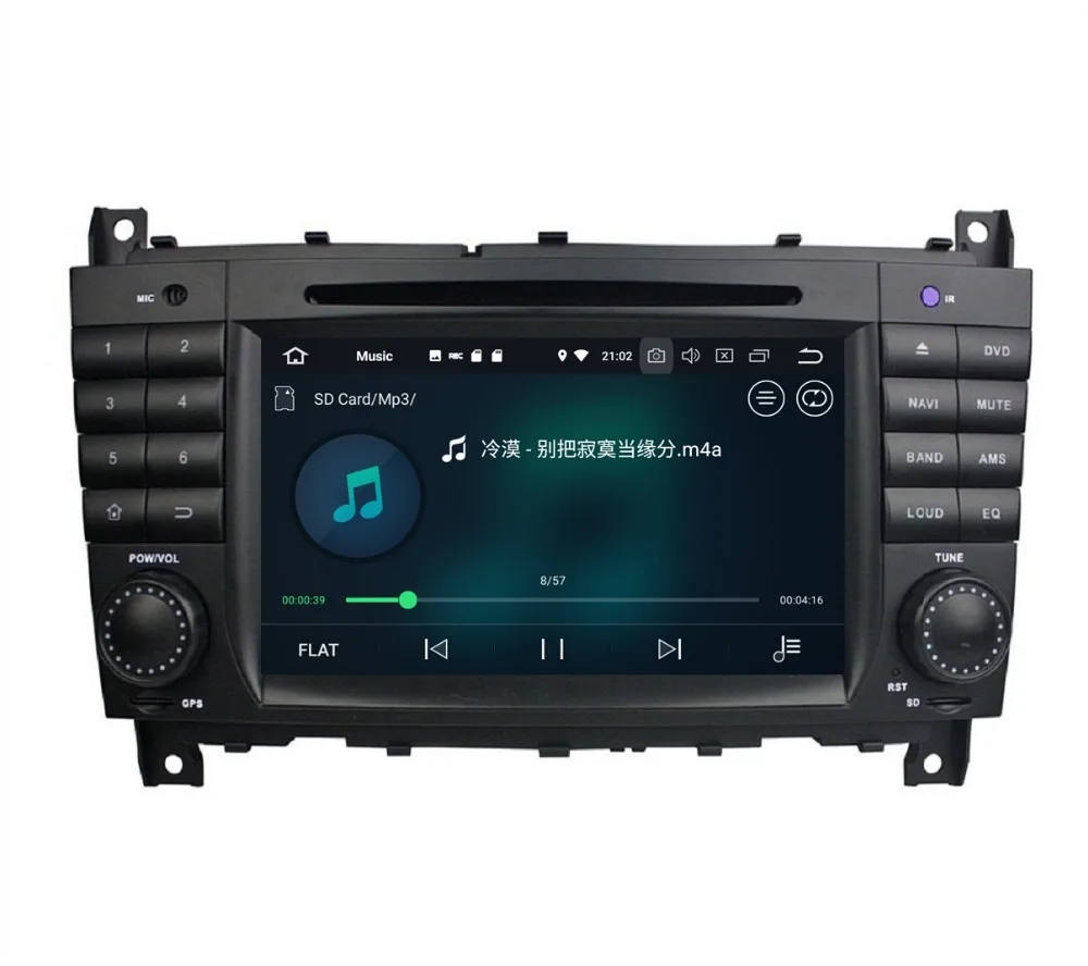 Sale Android 8.0 Octa Core 7" Car Multimedia DVD GPS for Mercedes Benz C-Class W203 CLC G Class W467 Radio Bluetooth WIFI Mirror-link 5