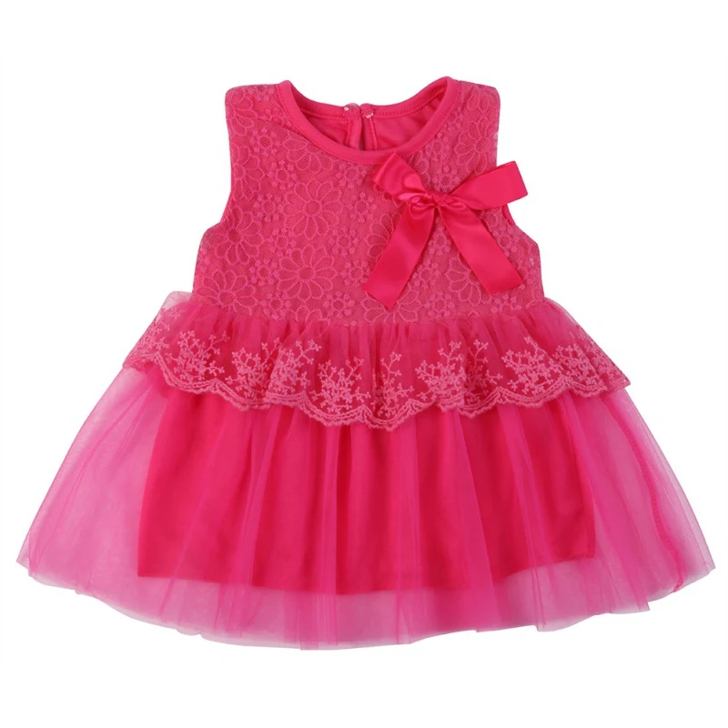 Платье принцессы для маленьких детей; праздничное платье-пачка; кружевное платье с цветочным принтом и бантом для девочек; детская одежда; Vestido