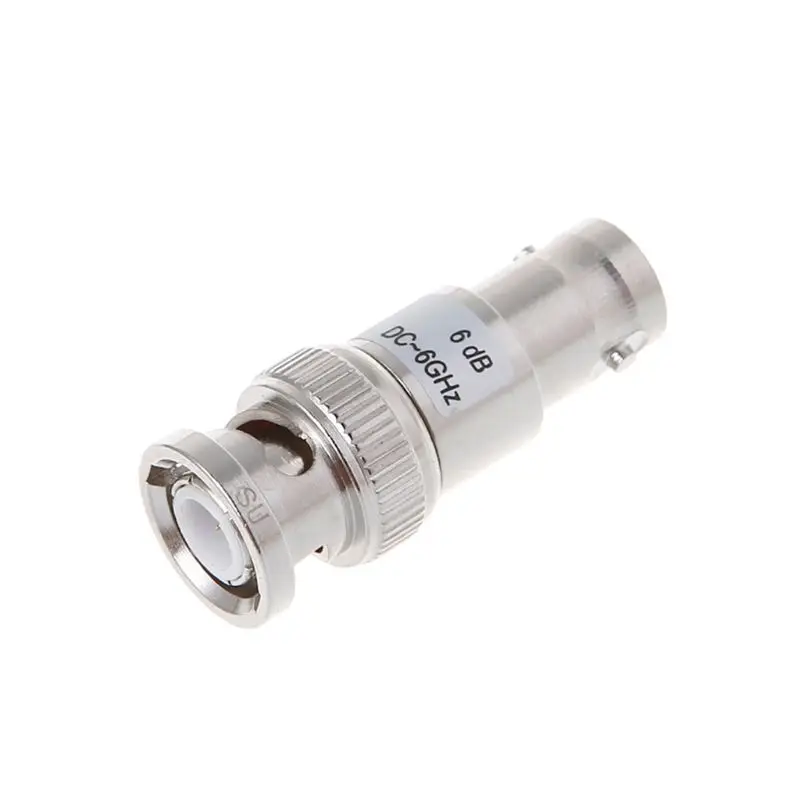 3W BNC Коаксиальный RF фиксированный аттенютор DC 6GHz прямой адаптер ATT: 3