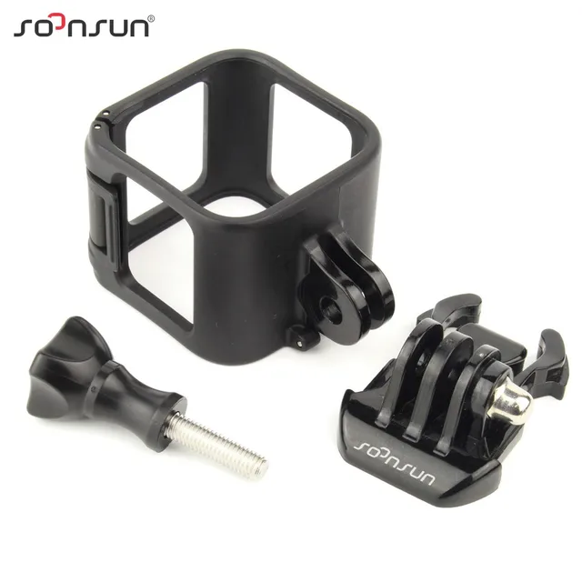 SOONSUN Standard Frame Case Mount Protective Shell Cover for GoPro Hero 4 Session Camera for Go pro Hero4  5 Session Frame Mount