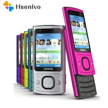 Original de NOKIA 6700 s 6700 Silder Teléfono Móvil 3G GSM Desbloqueado Restaurado Teléfono Púrpura y venta Caliente Teléfono