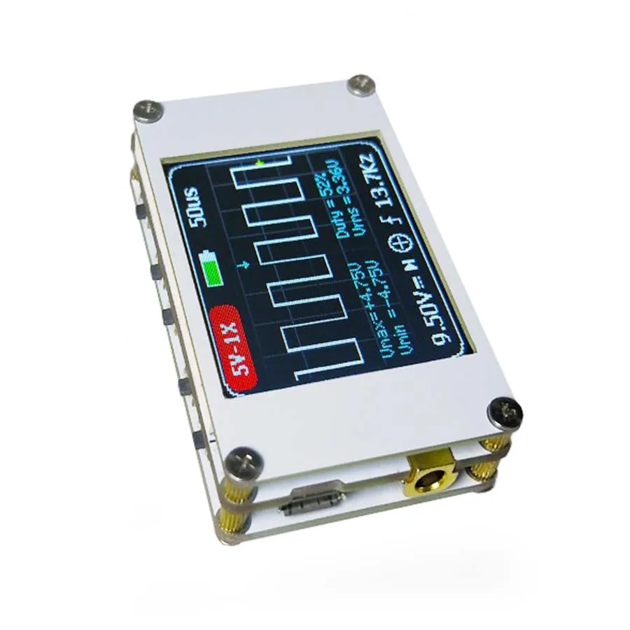 O121 DSO121 Minimi 1 МГц 5MSa/s мини Портативный Карманный ручной 8 &quotTFT ЖК дисплей цифровой