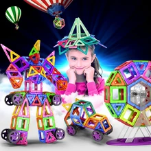 10-238pcs Big Size Block Magnetic Designer DIY Construction Set Model Building Toy Magnetic Blocks Educational Toys For Children 10-238pcs Big Size Block Magnetic Designer DIY Construction Set Model Building Toy Magnetic Blocks Educational Toys For Children