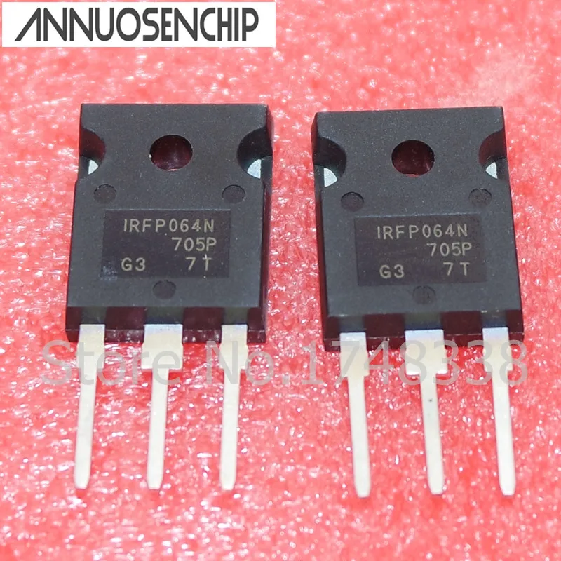 10pcs IRFP064 IRFP064N IRFP064NPBF 55V 110A TO247 NPN field effect new ...