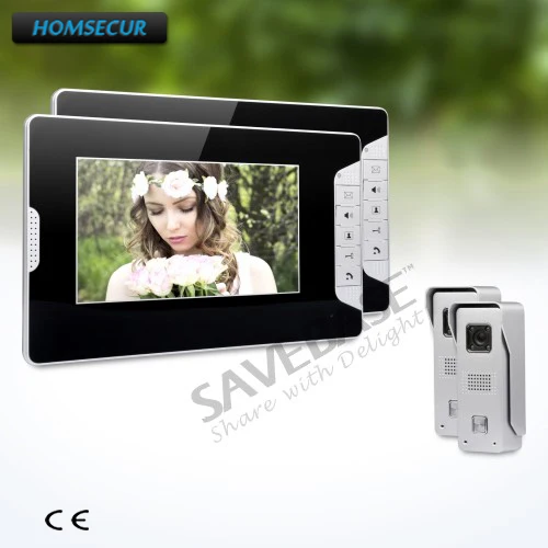 

HOMSECUR Delivery From Russia 7" Hands-free Video Door Intercom System with Real-time Outdoor Monitoring