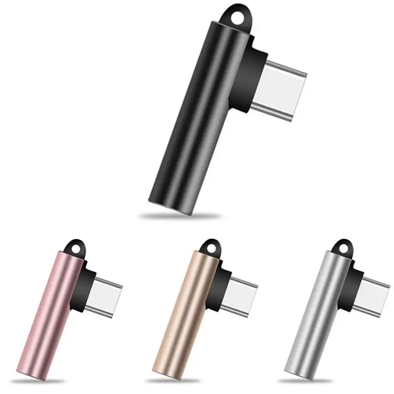 

TYPE-C to 3.5MM Converter Headphone Adapter 3.5MM Adapter Hole Phone Converter Phone Adapter